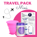 Pachet produse de îngrijire cupă menstruală ”Travel Pack Mini”