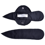 Set 2 Absorbante lavabile tanga Momiji Natural, culoarea negru