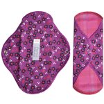 Set 2 Absorbante lavabile Momiji Natural, marime S, culoarea mov