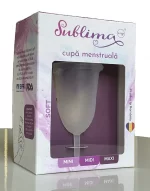Cupa menstruală SUBLIMA CUP Soft, MAXI