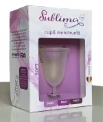 Cupa menstruală SUBLIMA CUP Soft, MINI