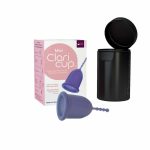 Cupa menstruala Mini CLARICUP, Dark Blue, marimea 0