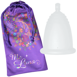 Cupa menstruala ME LUNA Classic - clear, marimea L, model ball
