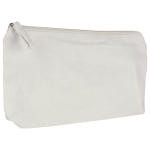 Geantă mini din bumbac organic, cu fermoar, pentru accesorii