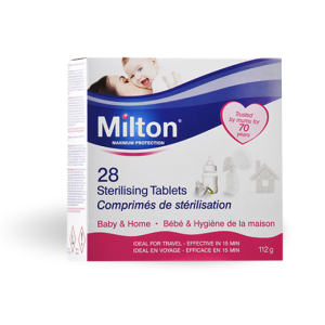 MILTON Tablete de sterilizare - 28 pastile