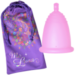 Cupa menstruala ME LUNA Soft - pink, marimea L, model ball