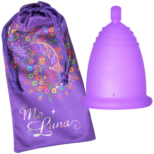 Cupa menstruala ME LUNA Classic - purple, marimea L, model ball