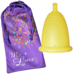 Cupa menstruala ME LUNA Soft - yellow, marimea XL, model ball